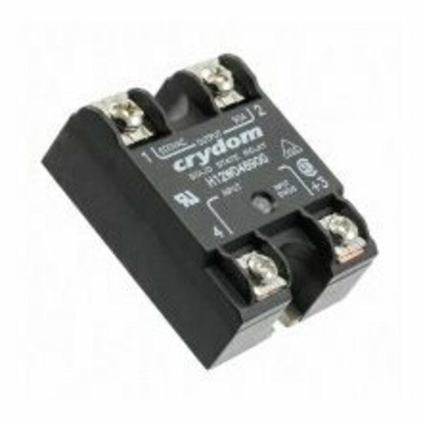 Crydom Solid State Relays - Industrial Mount Ssr Relay, Panel Mount, Ip00, 280Vac/50A, 3-32Vdc In, Zero D2450KG